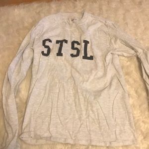 🏳️BOGO🏳️ STSL Long Sleeve Gray T-Shirt
